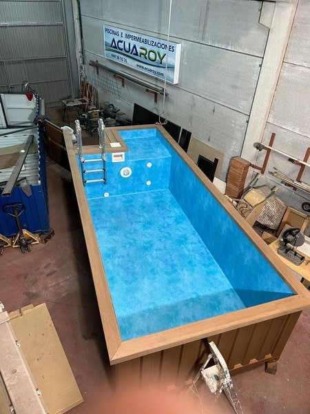 Piscina contenedor de 5 m