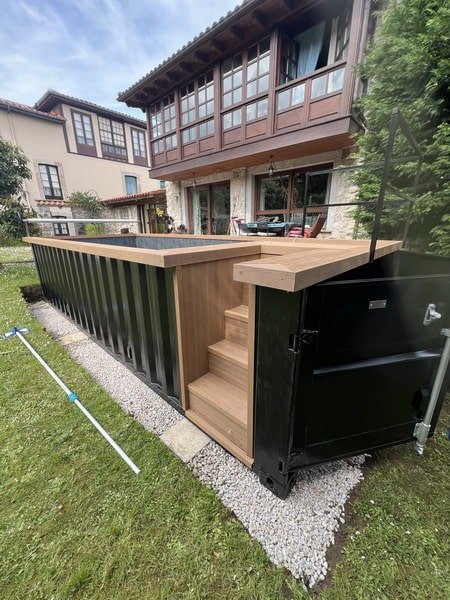 Contenedor piscina Rostande 6 m X 2,4m - Imagen 2
