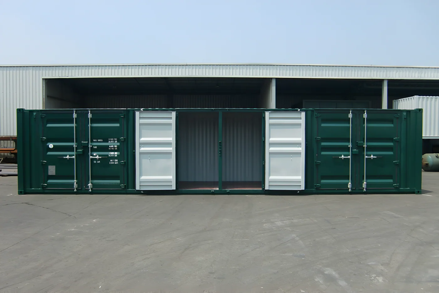 Contenedor de almacen de 40 pies y 6 puertas - Imagen 4