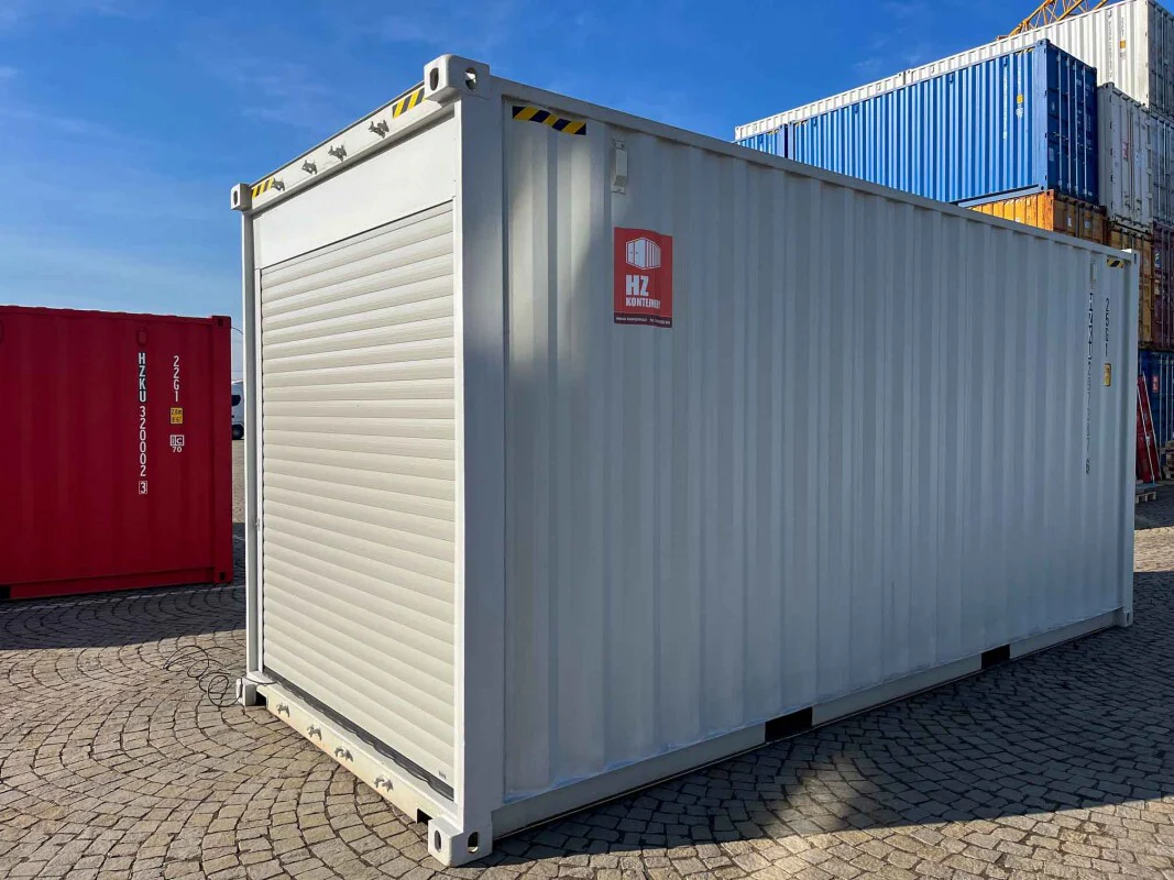 Contenedor HC de 20 pies con puertas enrollables - Imagen 2