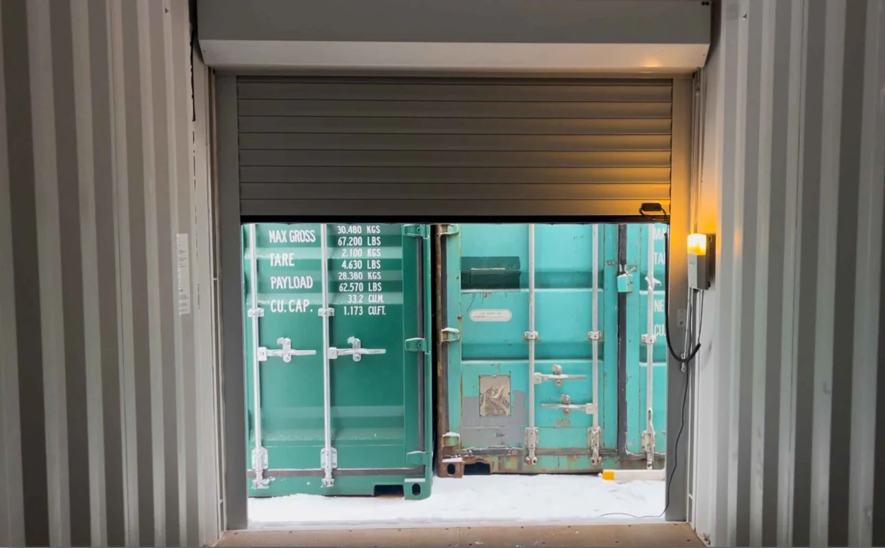 Contenedor HC de 20 pies con puertas enrollables - Imagen 8