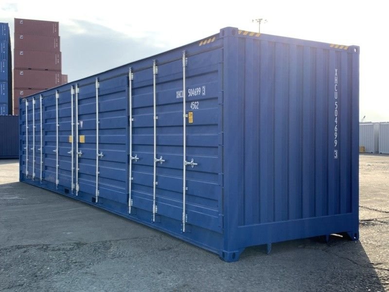 Contenedor maritímo de 40 pies HC con puertas laterales - Imagen 2