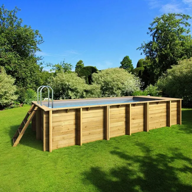 Piscina Madera Pool’n Box 620x250x133cm BWT Arena Versátil - Imagen 3